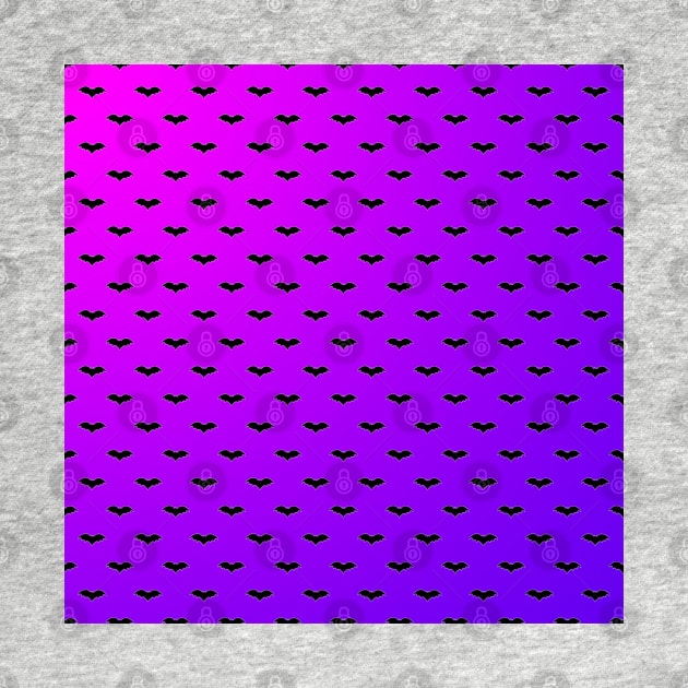 Tiny Bats Purple by BlakCircleGirl